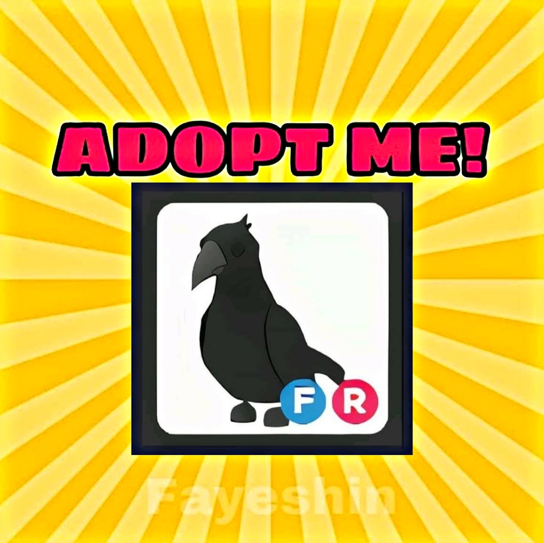 Adopt Me Legendary Fly Ride Crow FR