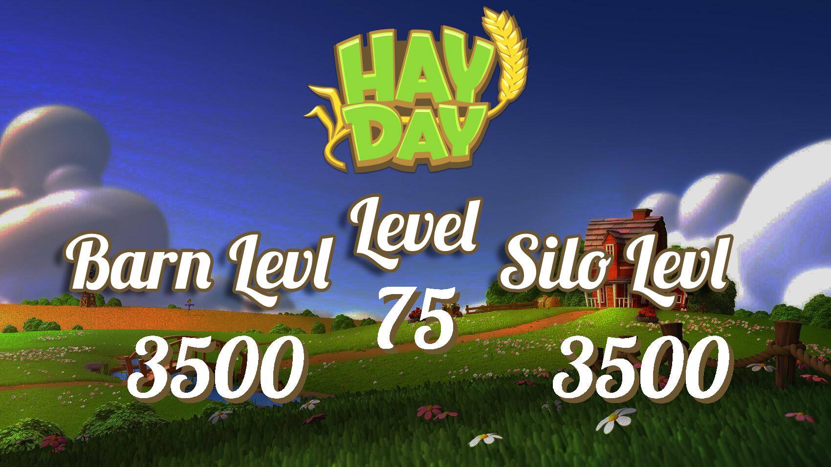 H539 [Android/IOS] Lvl 75+ | Barn Storage 3500+ | Silo storage 3500+ | Land All Open | Mix Item