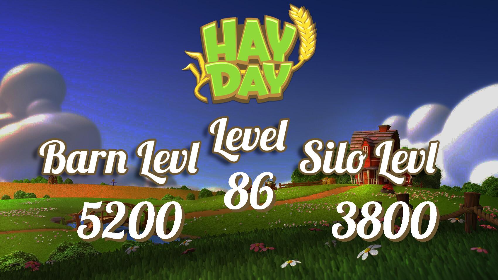 Level 86 | Barn Storage 5200 | Silo Storage 3800 | Coins 600K+ | Diamonds 18 | Android & iOS -- Instant Delivery.