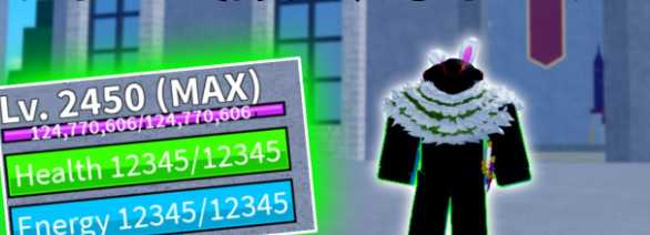 2550 LEVEL Blox fruit / Max Level / FULL ACCESS