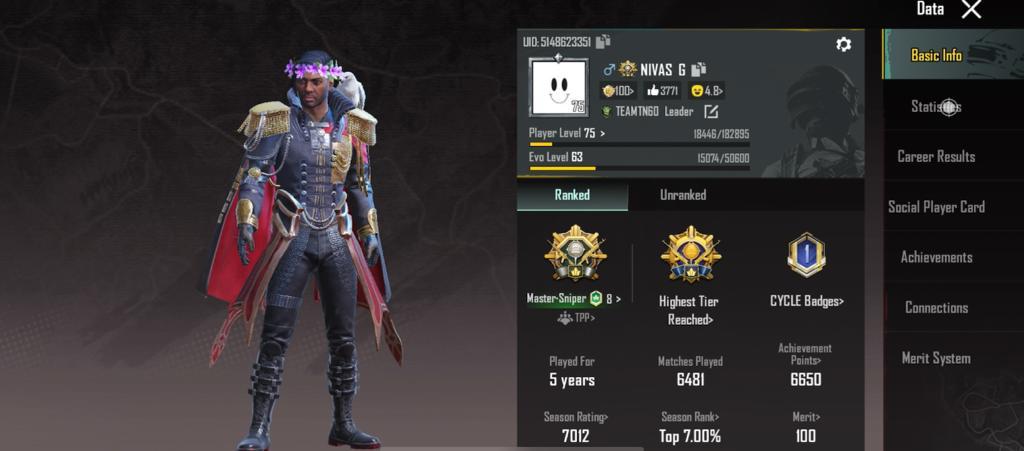 glacier level 3 moon drop eterna account is played from pre season it has 41 mythics including leopard mask