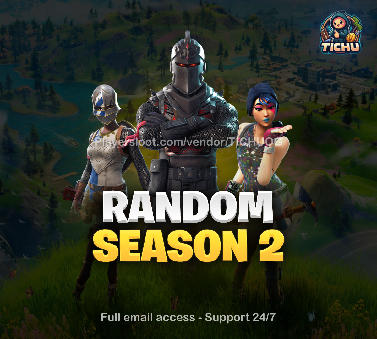 🎲 Season 2 Random Account 📨 Full Email Access