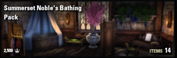 Summerset Noble's Bathing Pack