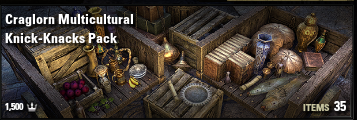 Craglorn Multicultural Knick-Knacks Pack