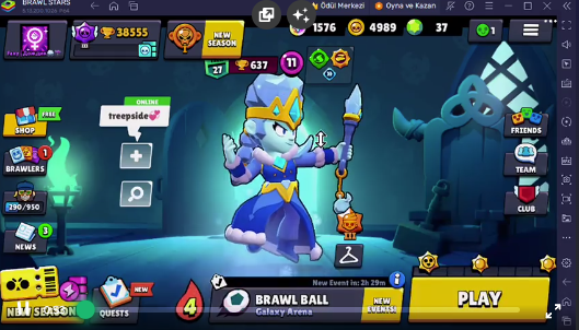 65x Brawler - 38555 CUP - 52 Skin ✅ 3x MAX - 5x 10 LvL ✅ Frost Queen Amber, Ninja Ash, Rebel Lola, Trash Panda Penny