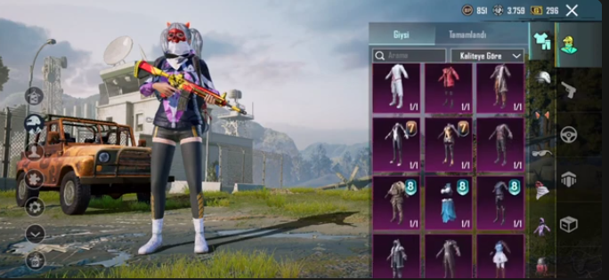 9x Special SET | Serial Killer Set - Glacier Set - Dystopia Set - invader Set | Glacier Helmet | 5x Lab Gun | Mail Access