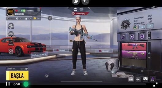 69 LeveL - Dodge Challanger RED - M4 Glacier 4 LvL - M4 Silver Guru 2 LvL ✅ 4x Lab Gun (MG3 2 LvL) ✅ Only Mail