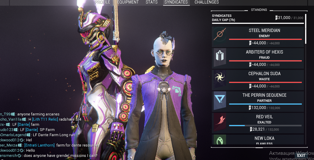 TOP ACC ✅ MR 30 ✅ 5M Credit - 125 Plat ✅ 568/700 Equip MAX - 89x Warframe MAX ✅ 18 Prime Mod - 15 Riven - 65 Arcane ✅ With Mail