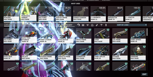 MR 17 ✅ 9M Credit - 508 Plat ✅ 143/700 Equip MAX - 34x Warframe MAX ✅ 2x Prime Mod - 9x Riven - 18x Arcane ✅ With Mail
